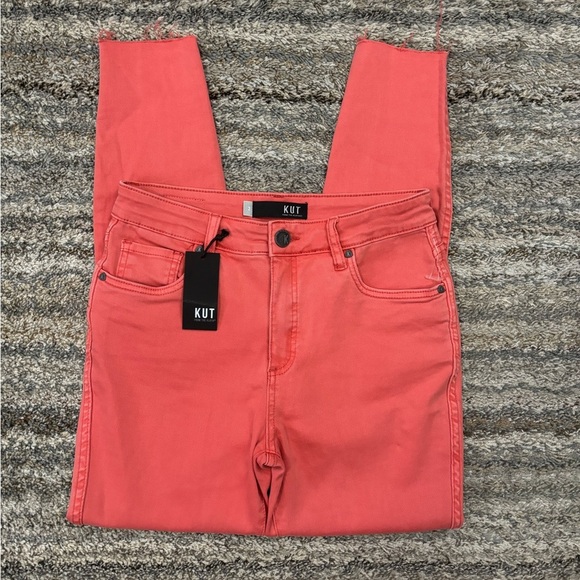 KUT From The Kloth High Rise Connie Fab Ab Ankle Skinny Jeans Sz 2 NWT | Jeans - - Picture 5 of 11